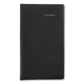 DayMinder Pocket-Sized Monthly Planner, Unruled Blocks, 6 x 3.5, Black Cover, 14-Month (Dec to Jan): 2022 to 2024