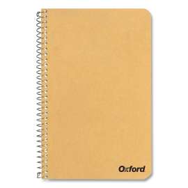 One-Subject Notebook, Medium/College Rule, Tan Cover, 11 x 8.5, 80 Sheets