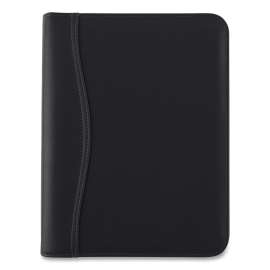 Black Leather Planner/Organizer Starter Set, 8.5 x 5.5, Black Cover, 12-Month (Jan to Dec): Undated