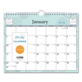 Rue Du Flore Wall Calendar, Rue du Flore Artwork, 11 x 8.75, White/Jade/Lavender Sheets, 12-Month (Jan to Dec): 2023