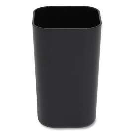Plastic Pencil Cup, 2.61 x 2.61 x 4.3, Black