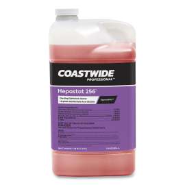 Hepastat 256 One-Step Disinfectant-Cleaner Concentrate for ExpressMix Systems, Unscented, 110 oz Bottle, 2/Carton