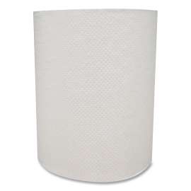 Morsoft Universal Roll Towels, Paper, White, 7.8" x 600 ft, 12 Rolls/Carton