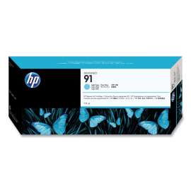HP 91, (C9470A) Light Cyan Original Ink Cartridge