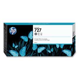 HP 727, (F9J80A) Gray Original Ink Cartridge