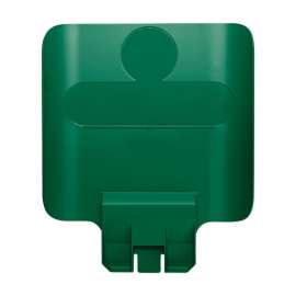 Rubbermaid Comm. Slim Jim Green Recycle Billboard