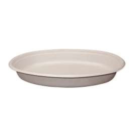 Fiber Burrito Bowls, 32 oz, 9.7" Diameter x 1.6"h, Natural, 300/Carton