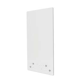 Mounting Safety Barrier with Full Shield, 23.75" x 31.75", Acrylic, Clear, 2/Carton