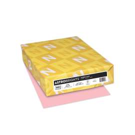 Color Paper, 24 lb Bond Weight, 8.5 x 11, Bubble Gum, 500/Ream