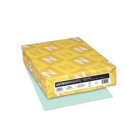 Color Cardstock, 65 lb Cover Weight, 8.5 x 11, Merry Mint, 250/Pack