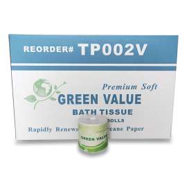 2-Ply Bath Tissue, Septic Safe, White, 420 Sheets/Roll, 96 Rolls/Carton