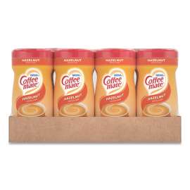 Non-Dairy Powdered Creamer, Hazelnut, 15 oz Canister, 12/Carton