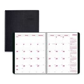 DuraFlex 14-Month Planner, 11 x 8.5, Black Cover, 14-Month (Dec to Jan): 2022 to 2024