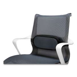 I-Spire Series Lumbar Cushion, 14 x 3 x 6, Gray/Black