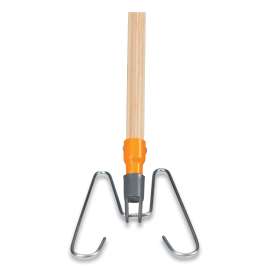 Wedge Dust Mop Frame and Handle, Wood, 48", Natural
