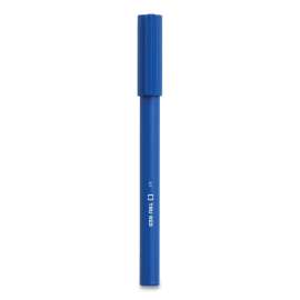 Quick Dry Gel Pen, Stick, Medium 0.7 mm, Blue Ink, Blue Barrel, 5/Pack