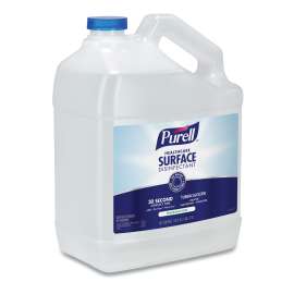 Healthcare Surface Disinfectant, Fragrance Free, 1 gal Bottle, 4/Carton