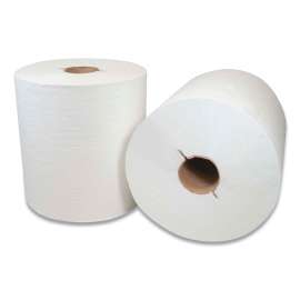 Morsoft Controlled Towels, I-Notch, 7.5" x 800 ft, White, 6/Carton