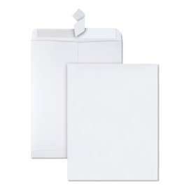 Redi-Strip Catalog Envelope, #13 1/2, Cheese Blade Flap, Redi-Strip Adhesive Closure, 10 x 13, White, 100/Box