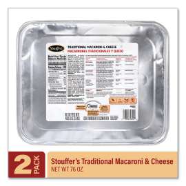 Traditional Baked Macaroni and Cheese, 76 oz Tray, 2/Pack, Delivered in 1-4 Business Days