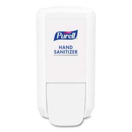 CS2 Hand Sanitizer Dispenser, 1,000 mL, 5.14 x 3.83 x 10, White, 6/Carton