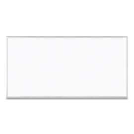 Magnetic Dry Erase Board with Aluminum Frame, 96 x 48, White Surface, Silver Aluminum Frame