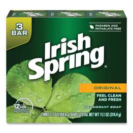 Bar Soap, Clean Fresh Scent, 3.75 oz, 3 Bars/Pack, 18 Packs/Carton
