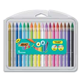 Kids Coloring Crayons, 36 Assorted Colors, 36/Pack