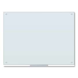 Glass Dry Erase Board, 48 x 36, White Surface