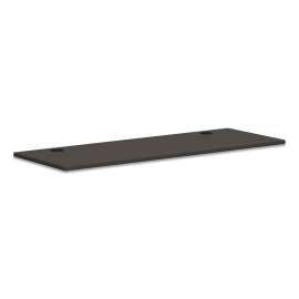 HON Coordinate Height Adjustable Desk Bundle 2-Stage, 70" x 22" x 27.75" to 47", PinnacleBlack