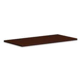 Mod Worksurface, Rectangular, 48w x 24d, Traditional Mahogany