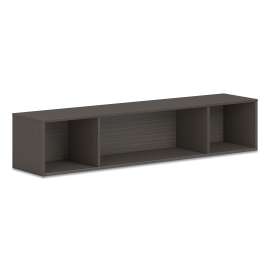 Mod Wall Storage, 66w x 14d x 39.75h, Slate Teak