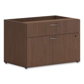 HON Arrive Single Pedestal Credenza, Right, 72w x 24d x 29.5h, Henna Cherry