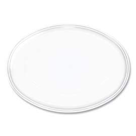 Bare Eco-Forward Sugarcane Dinnerware Lid for Burrito Bowls, 6.8 x 9.5 x 1.4, Clear, 300/Carton