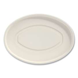 Bare Eco-Forward Sugarcane Dinnerware, ProPlanet Seal, Burrito Bowl, 28 oz, 6.7 x 9.3, Ivory, 300/Carton