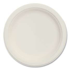 Bare Eco-Forward Sugarcane Dinnerware, ProPlanet Seal, Plate, 6" dia, Ivory, 1,000/Carton