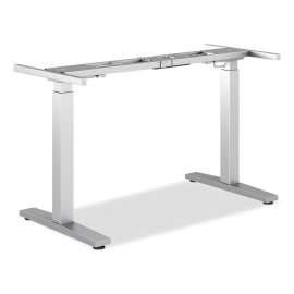HON Solve Series Mesh Back Task Chair, Supports Up to 300 lb, 18" to 23" Seat Height, Sterling Seat, Fog Back, Black Base