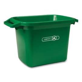 Composting Solutions, 5.5 gal, Resin, Green