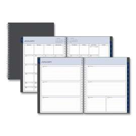 Passages Weekly/Monthly Planner, 11 x 8.5, Charcoal Cover, 12-Month (Jan to Dec): 2023