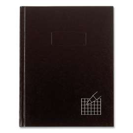 Professional Computation/Laboratory Notebook, Quadrille Rule, Black Cover, 9.25 x 7.25, 96 Sheets