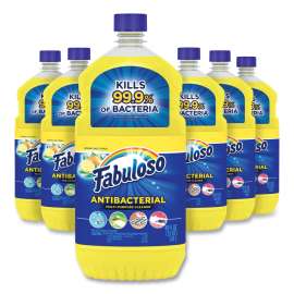 Antibacterial Multi-Purpose Cleaner, Sparkling Citrus Scent, 48 oz Bottle, 6/Carton