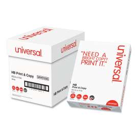 Multipurpose Paper, 96 Bright, 20 lb Bond Weight, 8.5 x 11, Bright White, 500 Sheets/Ream, 5 Reams/Carton