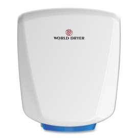 VERDEDRI HAND DRYER, 120 V, 3.9 X 12.25 X 14.5, ALUMINUM, WHITE