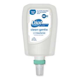 Clean+Gentle Antibacterial Foaming Hand Wash Refill for FIT Touch Free Dispenser, Fragrance Free, 1 L, 3/Carton