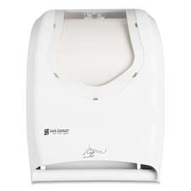 Smart System with iQ Sensor Towel Dispenser, 16.5 x 9.75 x 12, White/Clear