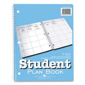 Student Weekly Assignment and Planning Book, 40 Weeks: 6 Subjects, Blue/White Cover, 11 x 8.5, 45 Sheets