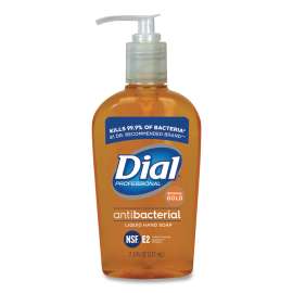Gold Antibacterial Liquid Hand Soap, Floral, 7.5 oz Pump, 12/Carton