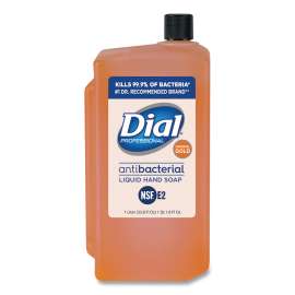 Gold Antibacterial Liquid Hand Soap, Floral, 1 L, 8/Carton