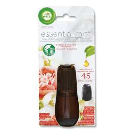 Essential Mist Refill, Peony and Jasmine, 0.67 oz Bottle, 6/Carton