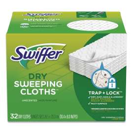 Swiffer Sweeper 5.4 in. Dry Microfiber Dust Mop Refill 32 pk